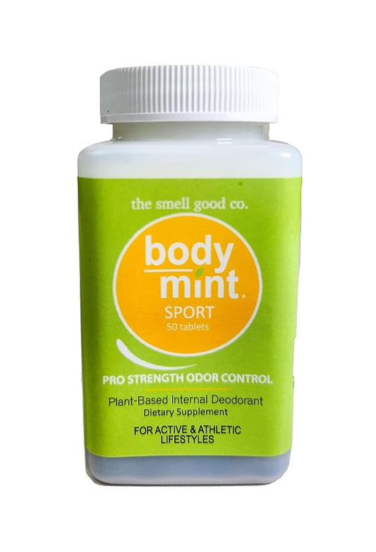 Sport, Extra Strength Chlorophyll Deodorizing Supplement for Full Body Freshness, Aluminum-Free Plant-Based Internal Deodorant, Designed for Active and Athletic Lifestyles, 50 tabs