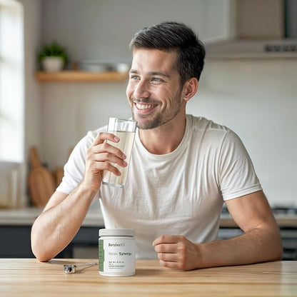 Relax Synergy | Plain Flavor | *NO MSG* | Contains 2000 mg of Inositol (as myo-inositol) | 75 mg of Magnesium (as Di-Magnesium Malate) | GABA, Taurine, L-Theanine