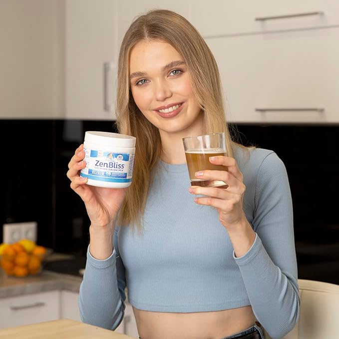 Zenbliss - Calming Magnesium Relaxation Drink Mix with Passion Flower and More - by Dr. Danielle