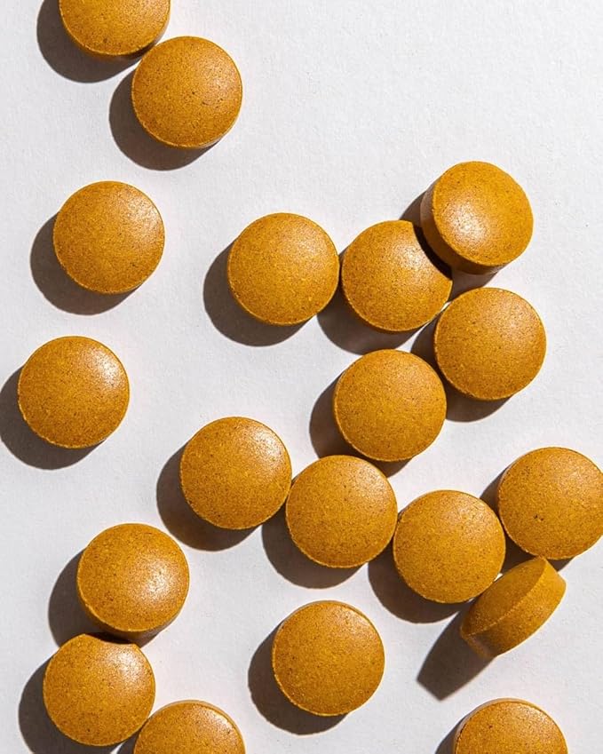 Ora Organic Turmeric Curcumin with Piperine - Pure Extracts for Joint Stress and Cardiovascular Health, Support Healthy Cognitive Function, No Filler Ingredients - 90 Vegan Tablets, 1 Month Supply