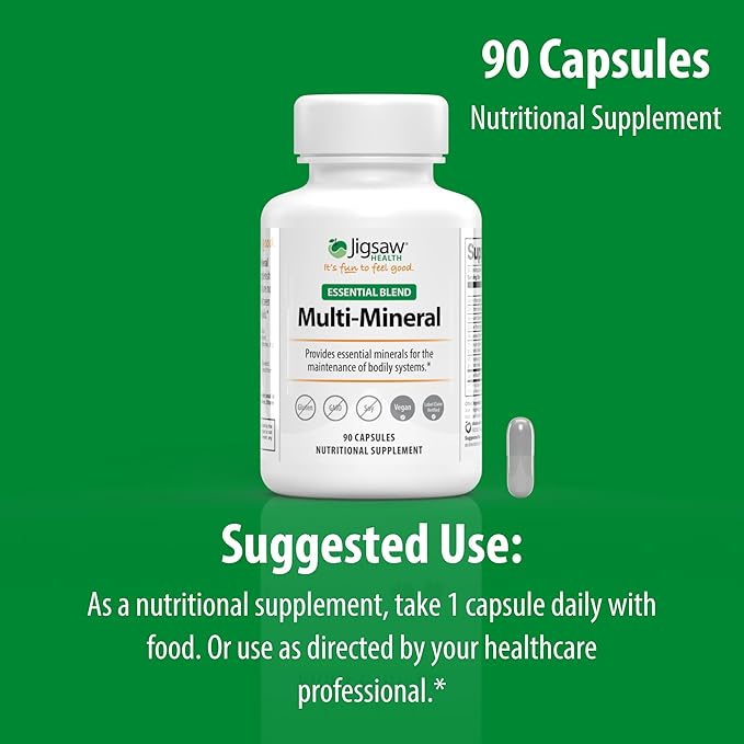 Jigsaw Health Multi-Mineral Essential Blend | 90 Capsules