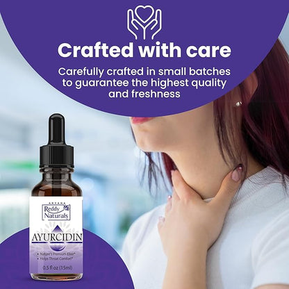 Reddy Naturals Ayurcidin Oil – Organic Essential Blend with Cinnamon, Clove, Black Seed & Vitamin E – Natural Aromatic Wellness Formula – 0.5 fl oz