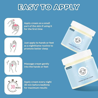 Magnesium Lotion for Kids - Magnesium Lotion for Sleep - Soothing Relief & Relaxation - Topical Magnesium Cream Helps Kids Stay Calm at Bedtime and During The Night - Without Melatonin（3.53 oz）