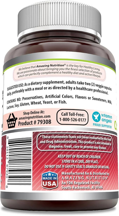 Amazing Formulas Cranberry Concentrate 30,000 mg with Vitamin C Supplement | Veggie Capsules | Super Strength | Non-GMO | Gluten Free | Made in USA (1 Pack, 240 Count)