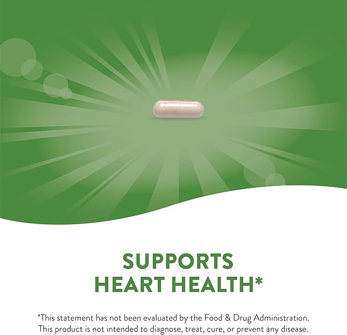 Nature's Way Garlic Bulb, Supports Heart Health*, 100 Vegan Capsules (Pack of 2)