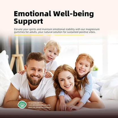 Magnesium Citrate Gummies 420mg per Serving - Promotes Healthy Relaxation, Muscle, Bone, & Energy Support (90 Orange Gummies).