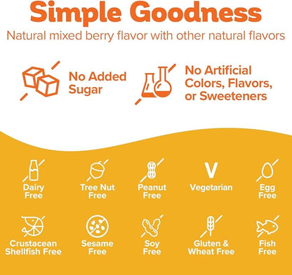 Biostime Kids immune support gummies|(Ages 4+) | Includes Vitamins D&C + Zinc & Probiotics | No Added Sugar |Kids Immune Defense Fruity Bites | Free from top 9 allergens | 60 Count