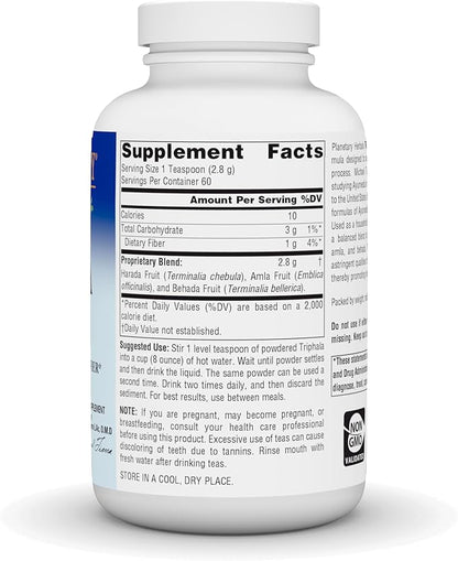 Planetary Herbals Triphala Internal Cleanser Powder, 6 Ounce