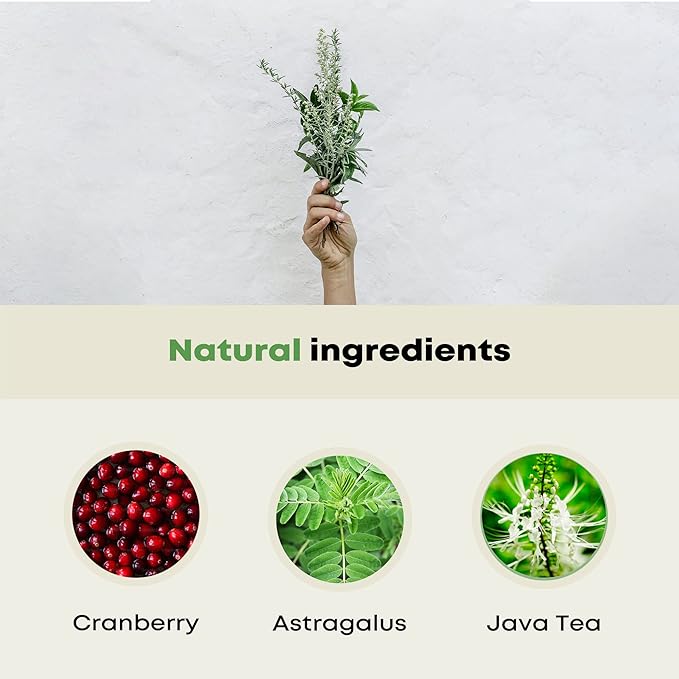 Premium Kidney Cleanse & Detox Health Supplement with Organic Cranberry Extract Supports Kidney, Bladder & Urinary Tract Health - Natural Detoxifier for Men & Women - GMP Certified, 60 Veggie Capsules