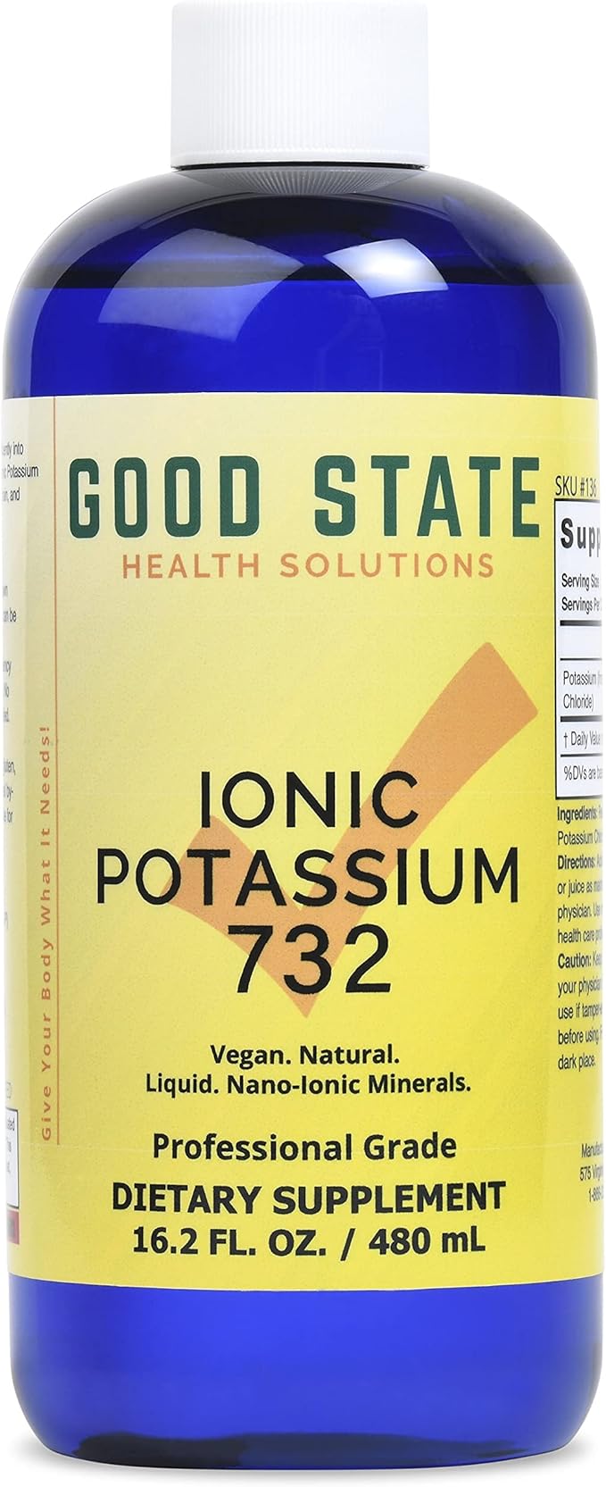 Good State Liquid Ionic Potassium 732 Supplement