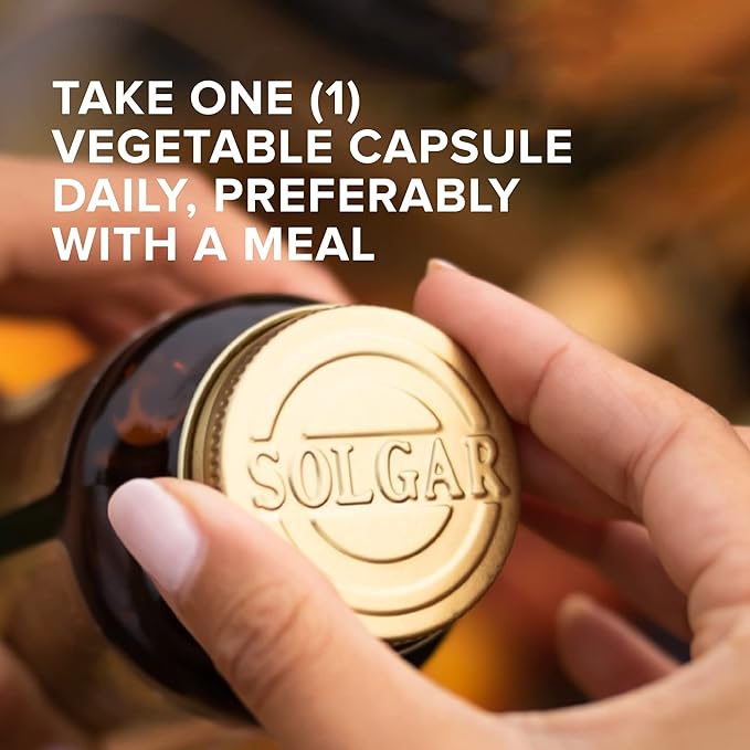 SOLGAR Vitamin D3 (Cholecalciferol) 125 mcg (5000 IU) - 120 Vegetable Capsules - Non-GMO, Gluten Free, Dairy Free, Kosher - 120 Servings