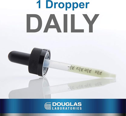 Douglas Laboratories - Liquid D & K - Vitamins K-1, K-2 and Vitamin D3 to Support Optimal Bone Health - 1 fl. oz. - Natural Vanilla Flavor
