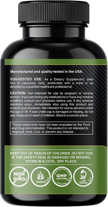 Gade Nutrition Pure Shilajit Capsules | Himalayan Shilajit with Fulvic Acid and Essential Minerals to Combat Fatigue | Veggie Capsules | Made in USA