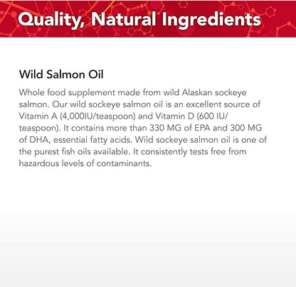 Physician's Strength PolarVite - 60 Gelcaps - Vitamin A & D Wild Sockeye Salmon Fish Oil with Natural Astaxanthin - 30 Servings