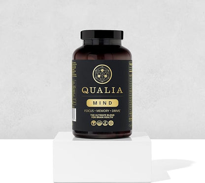 NEUROHACKER COLLECTIVE Qualia Mind | The Ultimate Blend for Brain Health* | Doctor-Formulated Nootropic to Fuel Focus & Concentration* | Supports Long Term Brain Health| Maintain Drive & Productivity
