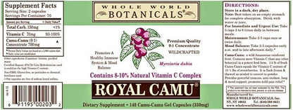 Royal Camu Capsules 400mg - 120 capsules