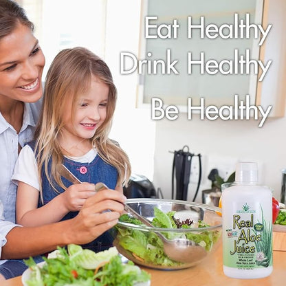 Miracle of Aloe Ultra Aloe Vera Juice, 1 Qt. 4 Pack, Whole Leaf, Pure, Filtered, Certified for Content and Purity (Gallon)