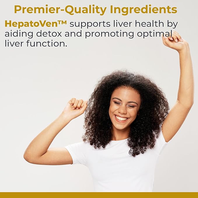 Premier Research Labs HepatoVen - Milk Thistle Liver Support, Liver Cleanse & Maintain, Liver Pills, Liver Vitamins for Women & Men with Artichoke Extract - 60 Vegetarian Capsules