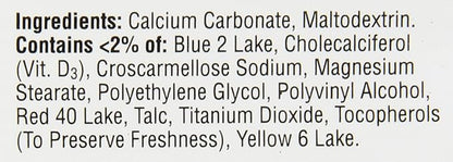 Caltrate 600 Plus D3 Calcium and Vitamin D Supplement Tablets, Bone Health Supplements for Adults - 60 Count (Pack of 4)