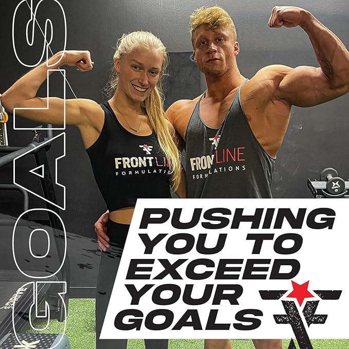 Frontline Fomulations CLA, Cortisol Suppressant, Stimulant Free, Enhances Energy and Metabolism, Increased Energy and Endurance, Train Harder, Recover Faster, Veteran Owned and Operated (90 Servings)