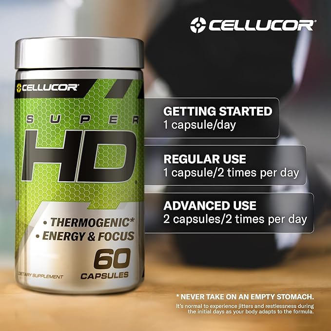 C4 Ripped & SuperHD, The Thermogenic Bundle, C4 Ripped Pre Workout Powder, Raspberry Lemonade 30 Servings + SuperHD with Capsimax and Green Tea Extract, 60 Servings