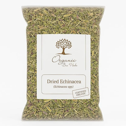 Organic Bio Herbs-Echinacea Dried Flowers – 100% Natural, Premium Quality Herb for Herbal Tea, Tinctures & Remedies – No Additives, Non-GMO (Echinacea Purpurea) 2 Oz.
