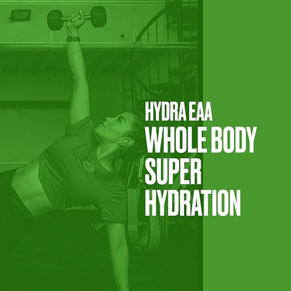 Metabolic Nutrition Hydra EAA, 1000g of Essential Amino Acids + Hydration, EAAs, BCAAs, Glutamine, Electorlytes, Coconut Water & Glycerol, Amazing Flavors (Fruit Punch, 1000g)