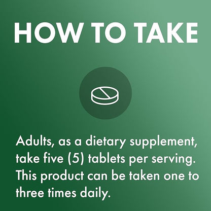 Dr. Mercola, Fermented Chlorella, 90 Servings (450 Tablets), non GMO, Soy-Free, Gluten Free