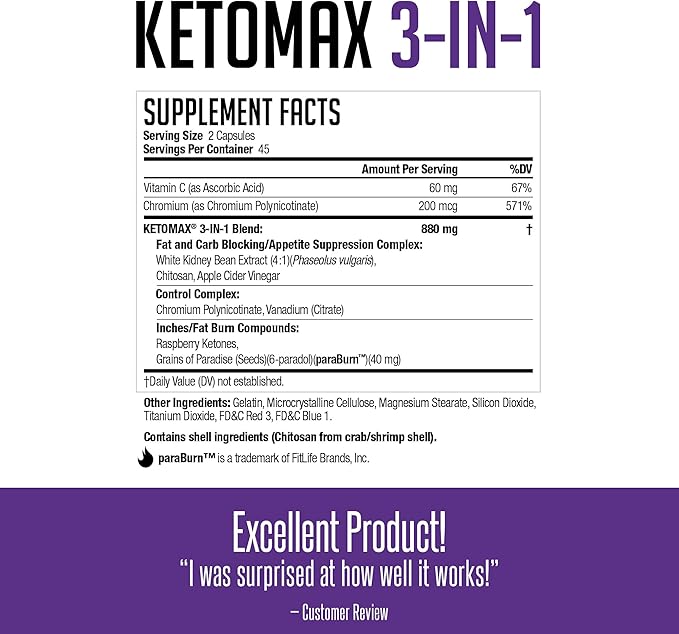 NDS Nutrition XTP Thermogenic Blue Berry Snow Cone (45 Servings) and Keto-Max Advanced 3-in-1 Pills Carb Blocker Appetite Suppressant (90 Capsules)