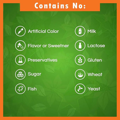 Best Naturals Astragalus Capsule, 1000 mg, 120 Count (Pack of 3)