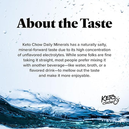 Keto Chow - Magnesium Drops - Ionic Magnesium Chloride w/Sodium, Potassium, Electrolytes - Trace Minerals Drops - Gluten Free, Sugar Free, Keto Friendly - from Utah's Great Salt Lake - 4 Fl Oz