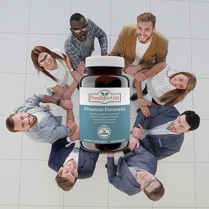 Innovative Prostate Formula for Men | with Saw Palmetto, Pumpkin Seed, & Zinc | 120 Vegetarian Capsules | Support Urinary Function, Prostate Health | Better Sleep