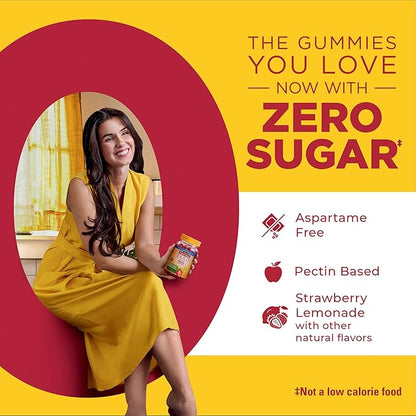 Nature Made Zero Sugar Multivitamin Gummies, Daily Nutritional Support Vitamin Supplements, Aspartame Free, 90 Sugar Free Gummies, 45 Day Supply