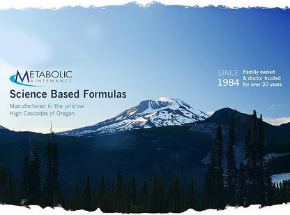 Metabolic Maintenance Silymarin - 300 mg Standardized 80% Milk Thistle Supplement - Liver, Cleanse + Detox Support, No Fillers (60 Capsules)