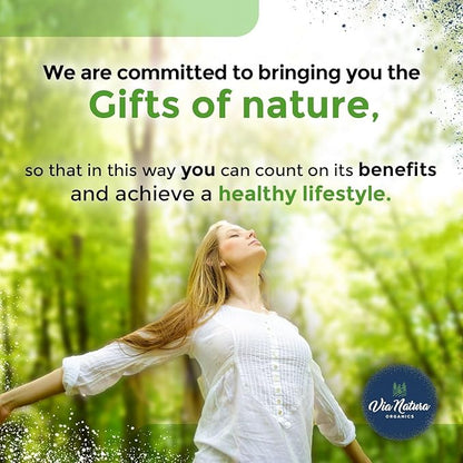 Magnesium Glycinate 200 mg | Gluten Free | Non-GMO | 60 Tables by Via Natura Organics