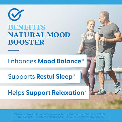 Doctor's Best L-Tryptophan , Helps Sleep, Healthy Mood & Behavior, Non-GMO, Vegan, Gluten & Soy Free, Veggie Caps, Promotes Normal, Healthy Restful Sleep, 90 Count