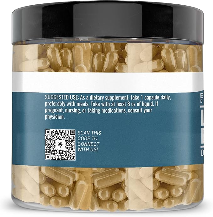 Earthborn Elements Licorice Extract 200 Capsules, Pure & Undiluted, No Additives