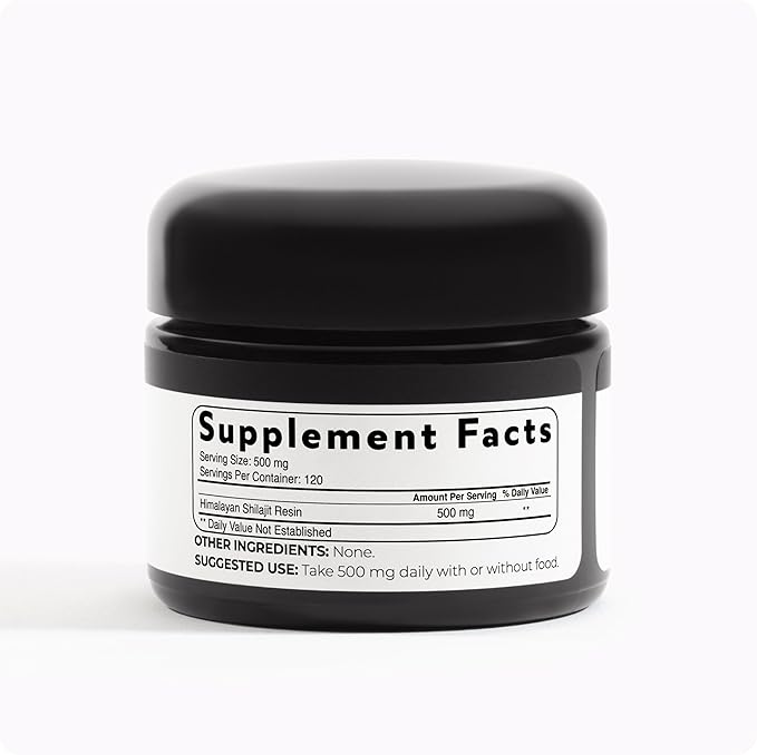 Blisque – Pure Himalayan Organic Shilajit Resin Supplement | Authentic and Natural | Golden Grade A | Contains Fulvic Acid and Trace Minerals | 60 Grams