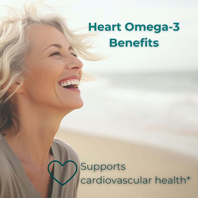 Iwi Omega-3 & Heart Omega-3 Bundle, 30 Servings, Vegan Plant-Based Algae Omega 3, Krill & Fish Oil Alternative, No Fishy Aftertaste