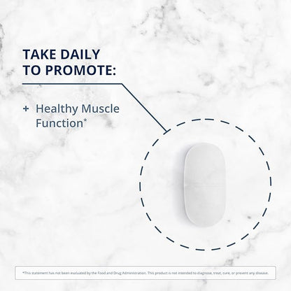 Metagenics Magnesium Citrate - 300 mg Magnesium & 60 mg Calcium (as Citrates) - Muscle & Bone Health Support* - Gluten-Free & Vegetarian - 120 Count