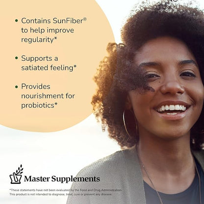 Master Supplements TruFiber - 6.35 oz, Pack of 2 - Prebiotic Fiber to Help Boost Probiotic Growth - Supports Digestive Health - Vegan, Gluten Free - 100 Total Servings