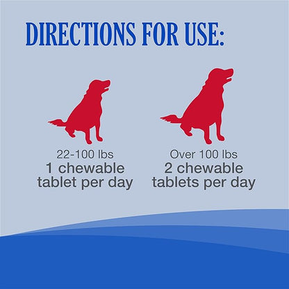 Nutramax Laboratories Cobalequin B12 Supplement for Medium to Large Dogs, 45 Chewable Tablets, Hydrolyzed Chicken, 2.08 ounces