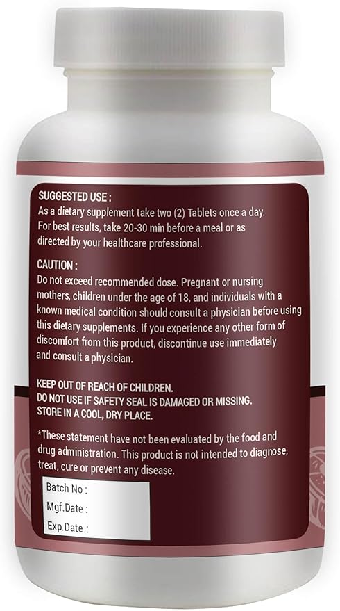 Triphala Tablets, 300 Pills, 5 Month Supply - Herbal Supplement with Amla, Haritaki & Baheda – Supports Digestive Health (Pack of 1)