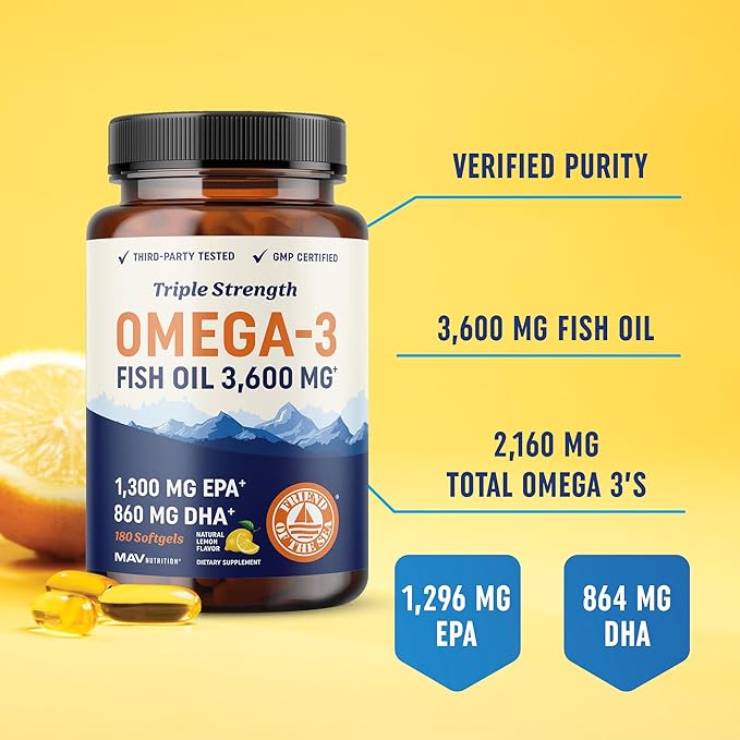 Omega 3 Fish Oil Softgels and Omega 3 Liquid Drops for Kids | EPA, DHA & Algae Oil for Heart, Brain, and Immune Support | Omega 3 Bundle for The Whole Family