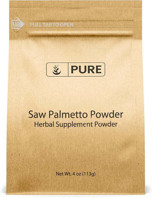 Pure Original Ingredients Saw Palmetto (4 oz) Premium Berry Extract Powder