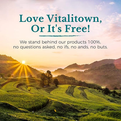 Vitalitown Probiotics 120 Billion CFUs | 36 Strains, with Prebiotics & Digestive Enzymes for Men Women | Shelf Stable | Digestive & Immune Support | Vegan | 60 Delayed Release Veg Caps