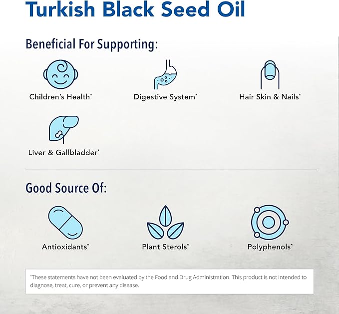 NORTH AMERICAN HERB & SPICE Black Seed Oil - 16 fl oz, Pack of 2 - Digestive & Immune Support - Non-GMO - 192 Total Servings