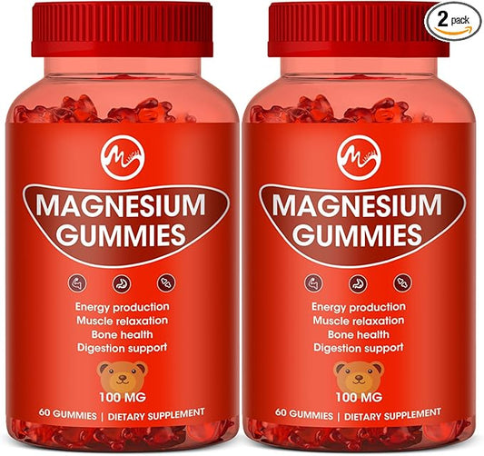 Vasaka Magnesium Gummies 2 Pack