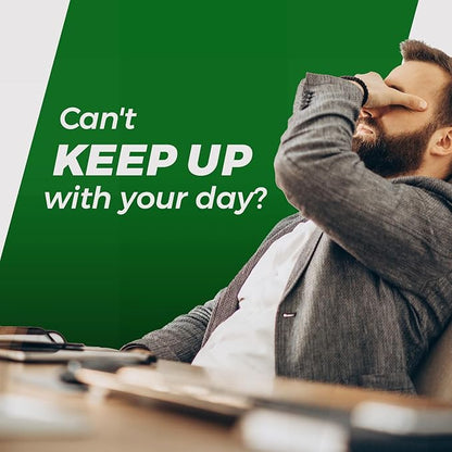 Shot B Multivitamin Complex, B-Energy, Vitamin B Complex with Antioxidant Support, B Complex Vitamins with A, C, D, E & Folic Acid for Cellular Energy & Immune Health - 6 Key B Vitamins, 60 Count