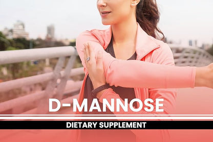 PURE ORIGINAL INGREDIENTS D-Mannose (365 Capsules) No Magnesium Or Rice Fillers, Always Pure, Lab Verified